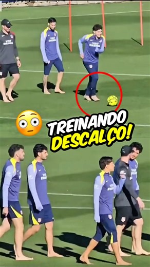 WHY IS ATLÉTICO DE MADRID TRAINING BAREFOOT? 😱