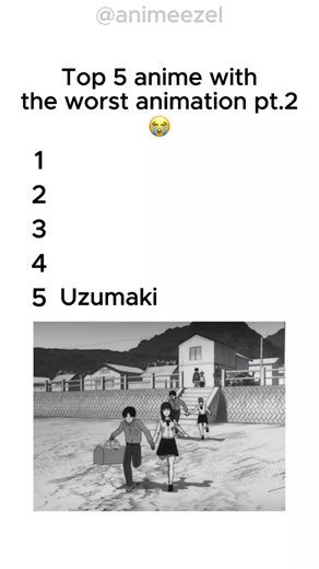 Top 5 Anime with the Worst Animation Part 2