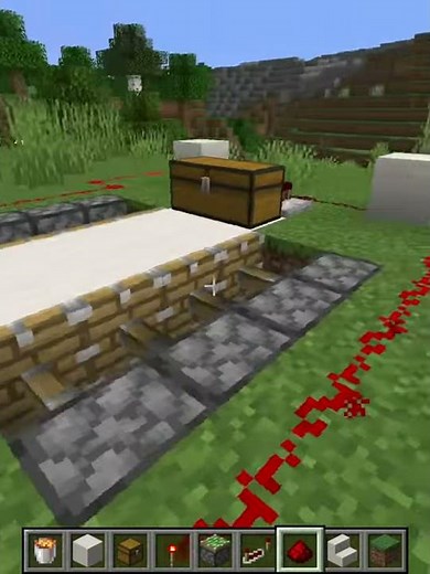 Minecraft Chest Trap Tutorial!