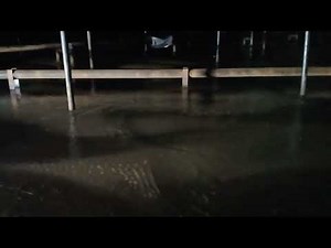 Hydro Testing of single deck floating roof tank