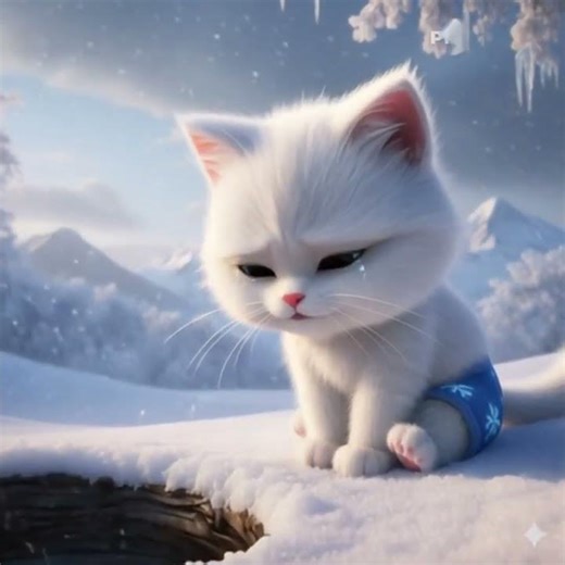 Snowflake Found the Lost Light ❄️🐱