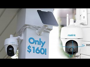Reolink Argus PT with Solar Panel Review | Wireless Solar Powered Security Camera Review | NO WIRING