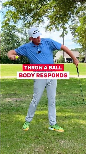 Nobody Thinks About Their Hips When Throwing a Ball #golfswing #golfinstruction #golftips