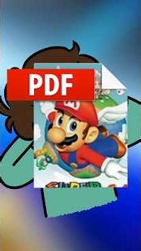 RODARAM MARIO64 EM UM PDF?!