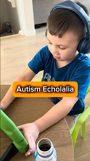 🗣️Autistic Child Repeating Phrases? (Echolalia Explained)🌟