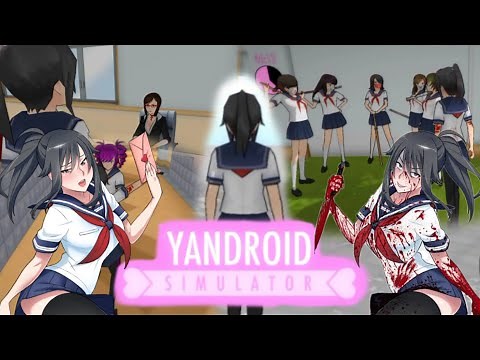 Playing Yandere Simulator Port By NikorasuDev (DL Link in description) |YanDroid Simulator
