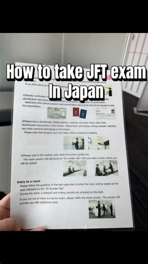 How to take JFT exam in Japan
