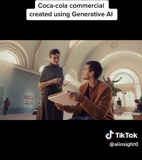 Coca-cola commercial created using Generative AI #ai #artificialintellgence #aitools