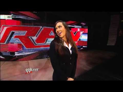 AJ Lee On Be The General Manager Of RAW WWE RAW