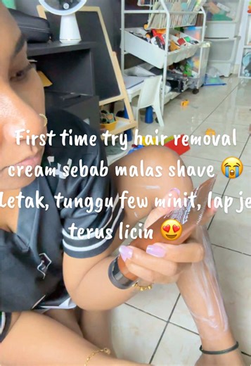 First Time Using Hair Removal Cream: My Experience