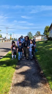5.8K views · 44 reactions | The wheels on this school bus don't always go round and round. In fact, sometimes there are no wheels! Tacoma Public Schools partnered with the City of Tacoma's Safe Routes to School program and the Tacoma-Pierce County Health Department to develop a walking school bus that helps get students to and from school. #WAedu City of Tacoma Government | Office of Superintendent of Public Instruction (OSPI) | Facebook