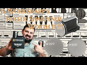 Worksharp Roller Sharpener from Dull To Razor Sharp in Minutes!