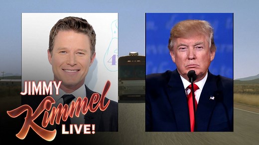 Donald J. Trump & #BillyBush are hitting the road for the travel show no one asked for! | Jimmy Kimmel Live