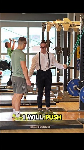 NERD first time in the gym Doing impressive things | PRANK #prank #nerd