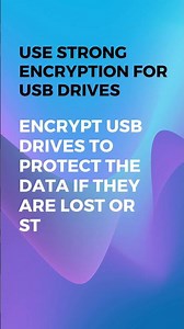 Use Strong Encryption for USB Drives