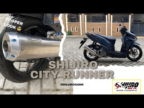 REVIEW & CEK SOUND KNALPOT SHIJIRO CITY RUNNER DI VARIO 125 NEW 2023 (GEN 2)