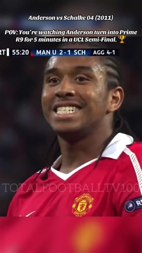 Anderson's Stunning Goals vs Schalke 04 in 2011
