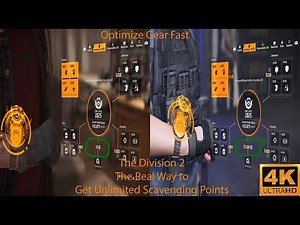 Tom Clancy's The Division 2 How to Get Unlimited Scavenging Points Optimize Gear Fast