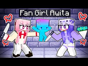Salvé a AWITA de su FAN LOCA en Minecraft!