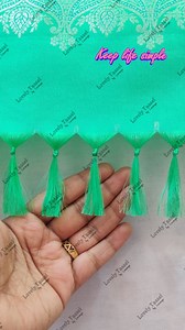 Simple Knots from Saree Threads 🤍 . . . #lovelytassel #saree #sareetassel #sareekuchulu #sareekuchu #kuchulu #tassels #kuchu #weddingsarees #connection #creation #focus #threadwork #instareels #sareepalluhangings #sareetassels #handcrafted #handmade #creative #silksarees #india #doityourself #trendingreels #sareekuchudesign #bengaluru | Lovely Tassel