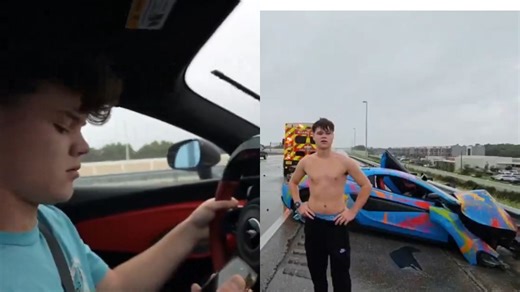 Jack Doherty's Kick channel gets taken down after he crashes his McLaren while using his phone and driving