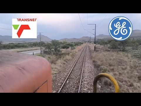 Basie on GE diesel power, Sunday is working on the Railway. Transnet class 34 power
