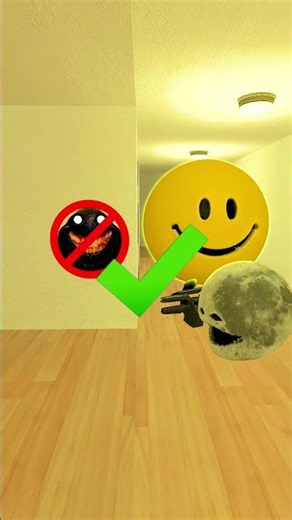 Can Moon Wakeup Not Let Horror Pou Pass In Gmod? #shorts