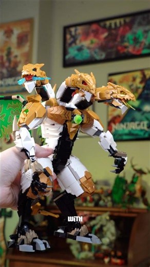 Upgrading the new LEGO Ninjago Ultra Dragon #lego