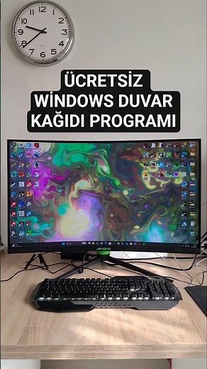 FREE Windows Wallpaper Sucrose Wallpaper Engine #windows #windows11 #windows10 #shorts