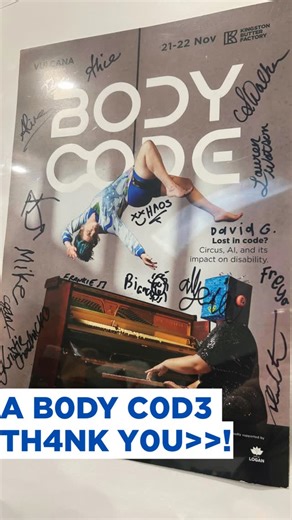 Vulcana Circus on Instagram: "A show is never just a show. It's a period of time. A shared experience. It's a promise kept. We officially wrapped Body Code's first season on the weekend. But, it represented over a year of working, playing, creating, reflecting, and organising across more people than we could ever hope to name at once. As a small token of appreciation for everyone who helped Body Code come together (including all our audience members), here's a little video of its brilliant lifec