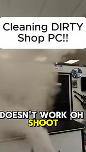 22K views · 114 reactions | Cleaning DIRTY Shop PC 識 Are you having a tech problem? We accept mail ins! We have a Mail-In Link that’s in our bio and we’ll bring your device back to life! 喙 #phonerepair #phone #Tech #phonecase #repair | Digital Doctor Repairs | Facebook