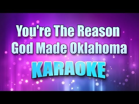 Frizzell, David & Shelly West - You're The Reason God Made Oklahoma (Karaoke & Lyrics)