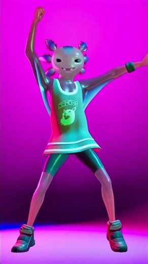 Axo does the "DA' DIP" emote! #fortnite #shorts