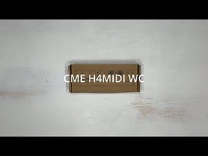 CME H4MIDI WC Unboxing