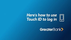 We're just going to leave this here... Accessing your money has never been easier - login to our Mobile App with Touch ID for iPhone. #bettermobilebanking #touchid #hereshow | Greater Bank