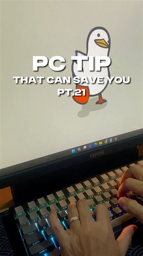 PC Tip That Can Save You - Pt 21 #windows #tech