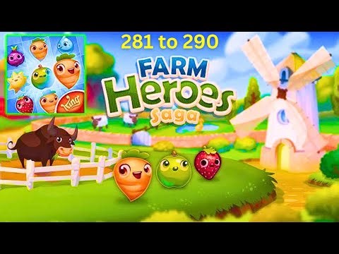 Farm Heroes Saga Gameplay | Level Walkthrough | Match 3 Puzzle Game | Android & iOS