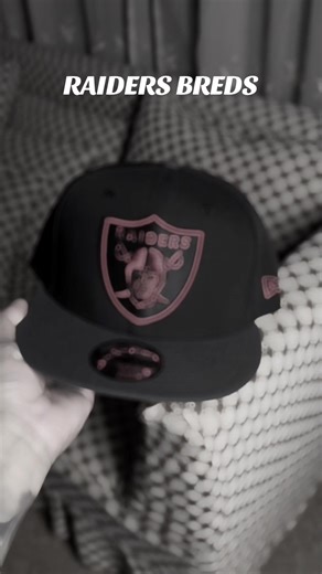 Raiders Breds XL Logo Snapback by New Era #trending #fyp #raiders #raidernation #nfl