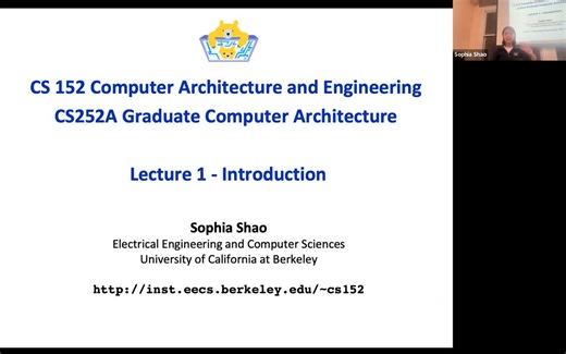 [体系结构]CS 152/252A Computer Architecture and Engineering(Spring 2023)