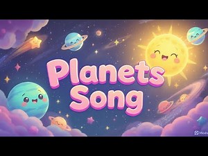 Eight Little Planets – Fun Space Poem for Kids | Learn All 8 Planets | Space Learning Video”