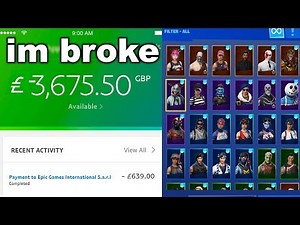 I Bought EVERY Skin in Fortnite...