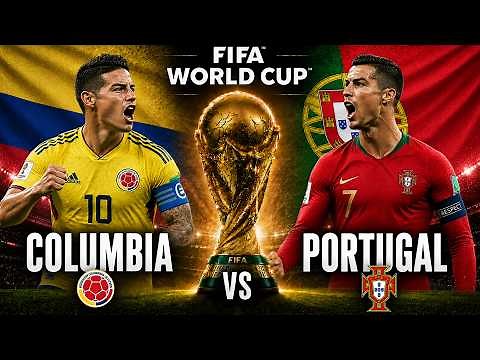 Colombia Vs Portugal LIVE | FIFA World Cup 2026 LIVE | Colombia Vs Portugal LIVE SCORE