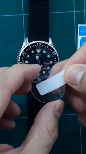 tg tempered glass Citizen Promaster NY0040 screen protector watch anti gores jam tangan smartwatch