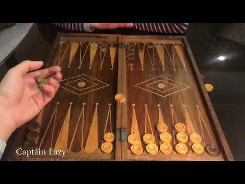 Backgammon Game Play - an exciting backgammon match with explanation through the game