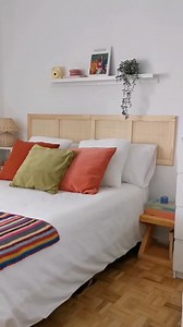 300K views · 6.2K reactions |  IKEA IVAR HEADBOARD ⚒️ Transform your bedroom with this chic and budget-friendly DIY headboard! ️✨ For just €50, you can create a stunning piece using IVAR doors from IKEA. A big thanks to @eugeniaruizjim for the creative idea!  #DIYHeadboard #HomeDecor #BudgetFriendly #IKEA #IVAR #BedroomMakeover #InteriorDesign #Crafting #diyproject #ikeahacksandideas  | Linda Ikeahacksandideas | Facebook