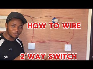 How to wire a 2 way light switch