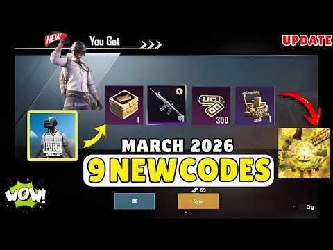 TODAY NEW REDEEM CODE PUBG MOBILE ! LATEST REDEEM CODES REWARDS | PUBG REDEEM CODE TODAY 2026