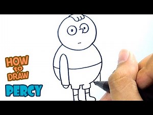 How to Draw Percy | Drawing Clarence | Drawing Cartoon