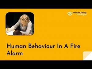Human Behaviour In A Fire Alarm