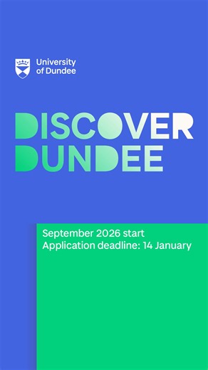 We're top in Scotland for overall satisfaction in 12 subjects (NSS 2025). Learn more about our career-focused courses 🏆 | University of Dundee
